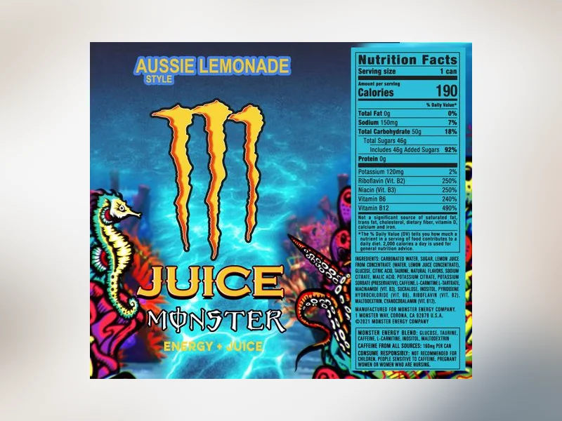 Monster energy juice Aussie lemonade label - Juice Monster Aussie Style Lemonade copy.jpg